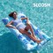 Inflatable Pool Floats Adults - Large Pool Float Tanning Raft with Headrest, Keep Cool Above Water Swimming Pool Floaties Beach Lake Party Supplies